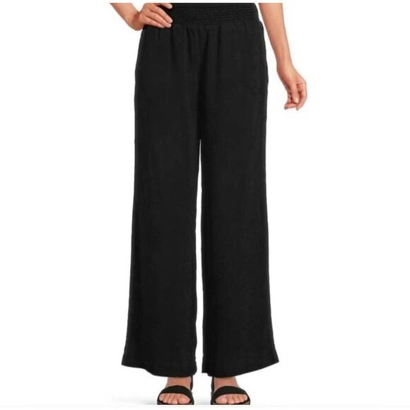 House of Harlow 1960 Wide Leg Pants Trousers Women's Size 6 High Waisted Career - Picture 1 of 14